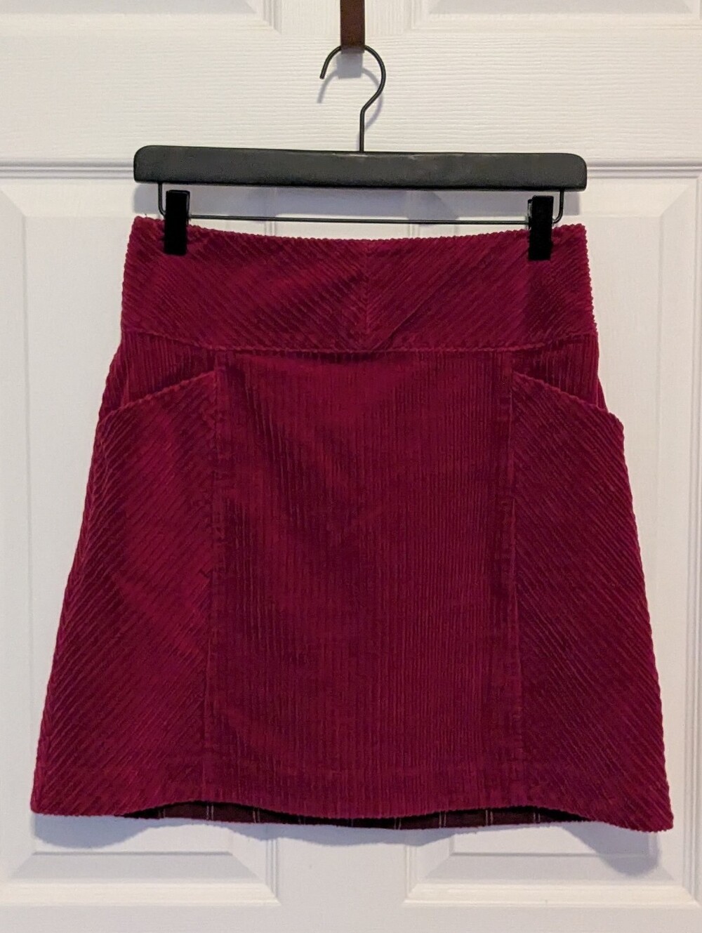 Maeve Corduroy A-Line Skirt Pink Size 2